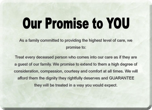 Our Promise