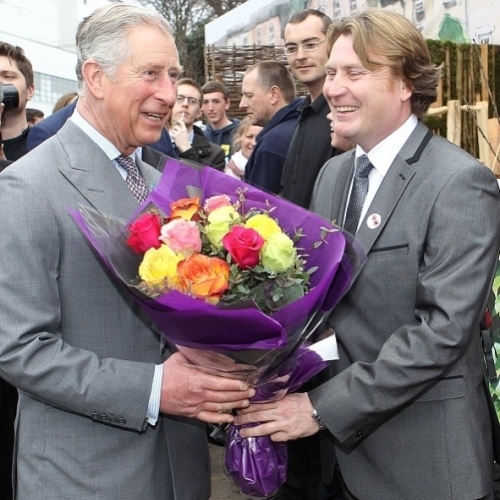 Prince Charles Ideal Homeshow also seemed to enjoy our Roses