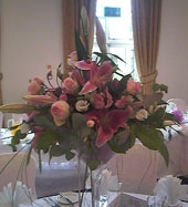 Lily tall martini vase
