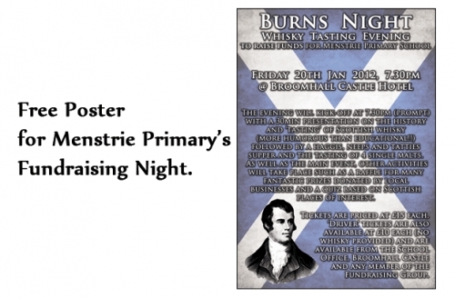 Free Burn's Night Poster