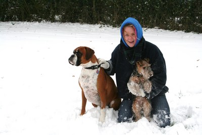 Tina with Amy & Boe