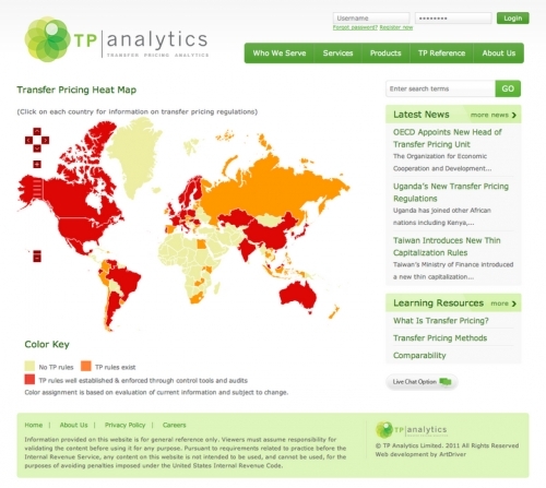Tp Analytics Web Design