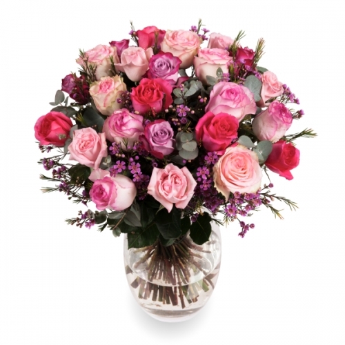 Pink-Mix Rose Bouquet - to order for delivery on our website