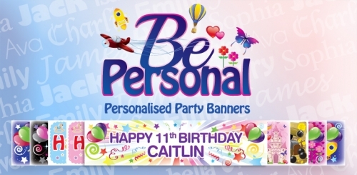 Why not order a personalised banner from only £3.99