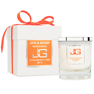 John And Ginger Scented Candle - Vetiver And Bergamot