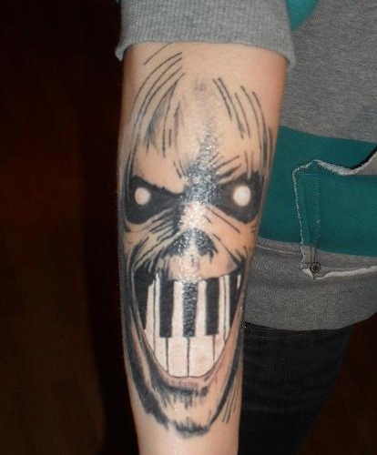 Eddie Iron Maiden tattoo