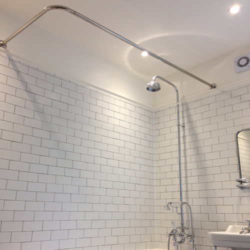 Shower Rails and Curtains
