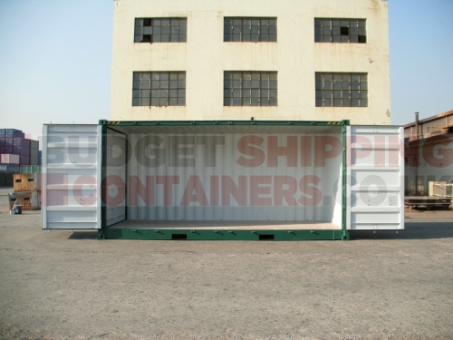 20ft High Cube Side Opening Shipping Containers