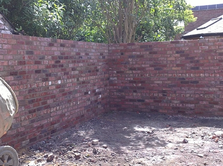 Boundary Wall Whitley Bay